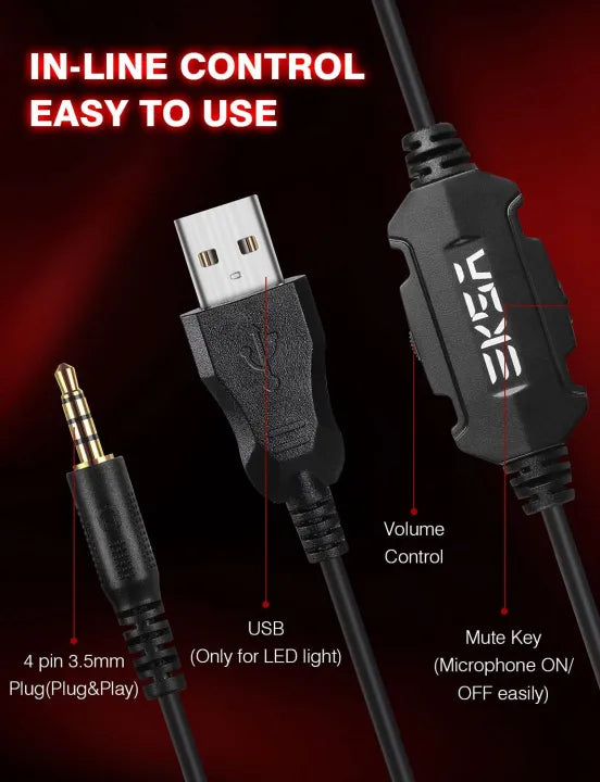 Gaming Headset with Mic