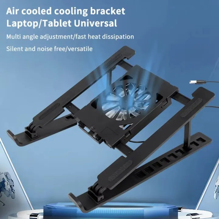 Foldable Laptop stand with Fan