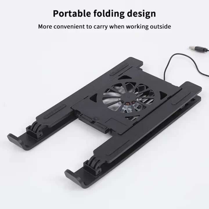 Foldable Laptop stand with Fan